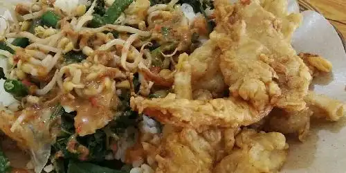 Pecel Jamur Crispy Mbah Pang, Depok