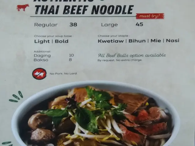 Gambar Makanan Thaksin Beef Noodle 1