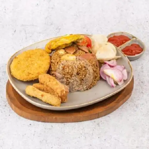 Gambar Makanan Nasi Goreng Dan Ayam Penyet D'Prank Cafe, Bilal 12