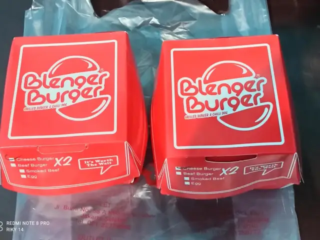 Gambar Makanan Burger Blenger 55