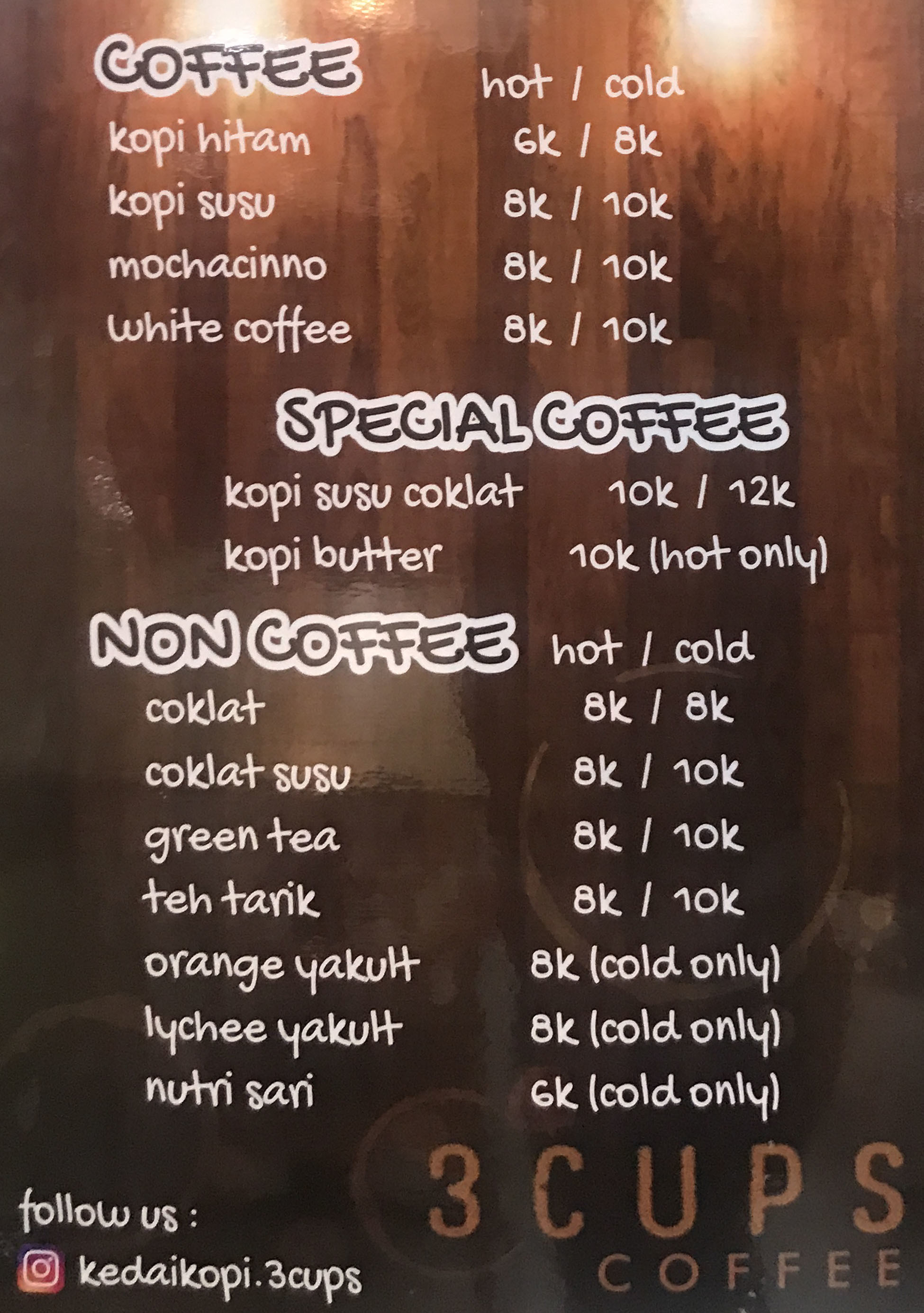 3 Cups Coffee terdekat Restoran dan Tempat Makan Minuman terdekat di