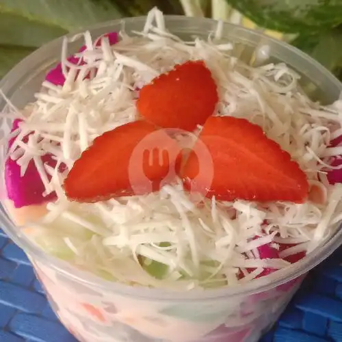 Gambar Makanan Salad Buah & Ayam Geprek 28, Lemah Gempal 15