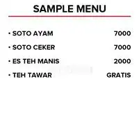 Gambar Makanan Soto Ayam Ceker Surabaya 1