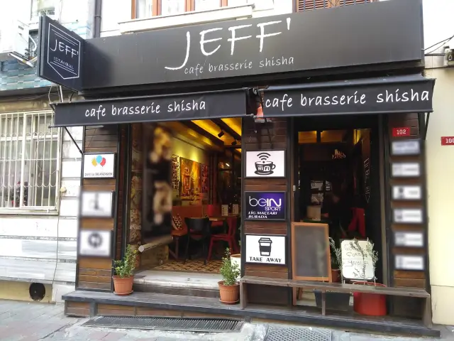 Jeff' Cafe Brasserie Shisha'nin yemek ve ambiyans fotoğrafları 10
