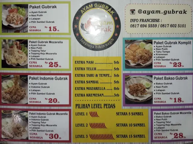 Gambar Makanan Ayam Gubrak 3