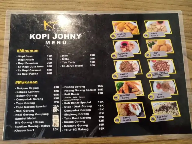 Gambar Makanan Kwang Koan Kopi Johny Gading Serpong 12