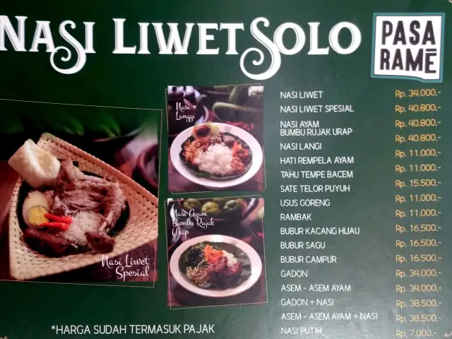 Gambar Makanan Nasi Liwet Solo 1