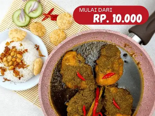 Rempah Padang DaSik, Nasi Daging Dan Ayam Rempah Padang Cabe Hijau