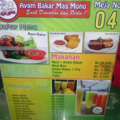 Ayam Bakar Mas Mono