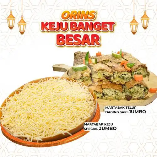 Gambar Makanan Martabak Pizza Orins, Sudirman 24