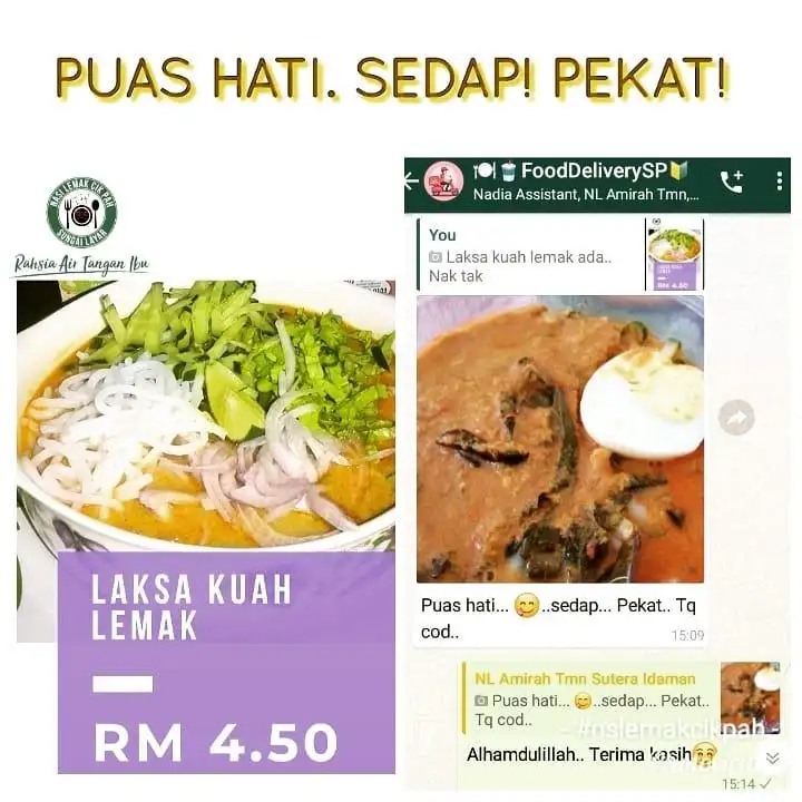 Nasi Lemak Cik Pah Sg Layar