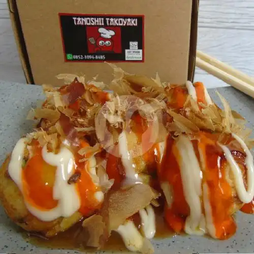 Gambar Makanan Tanoshii Takoyaki, Jl. Ceger Raya 20