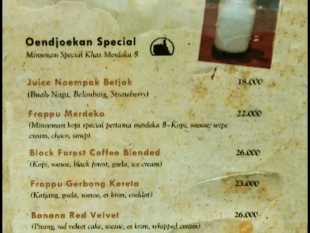 Gambar Makanan Merdeka 8 Kopi & Resto 4