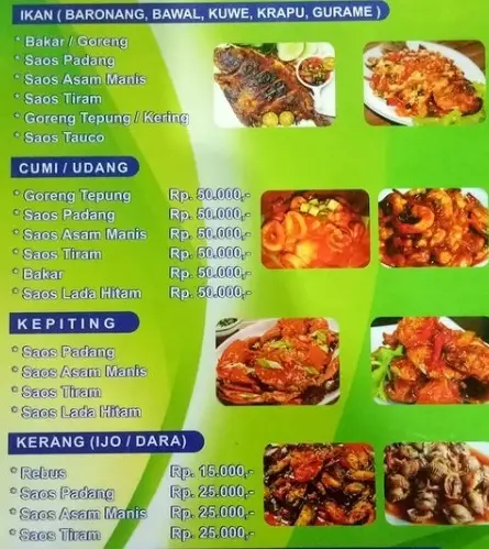 Gambar Makanan Seafood Radja Baronang 1