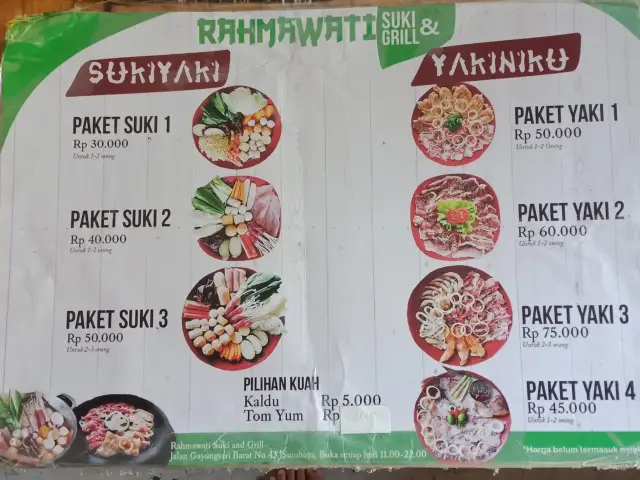 Gambar Makanan Rahmawati Suki & Grill 6