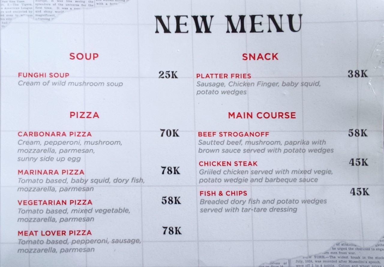 Piccolo Coffee, Pizza & Gelato terdekat Restoran dan Tempat Makan