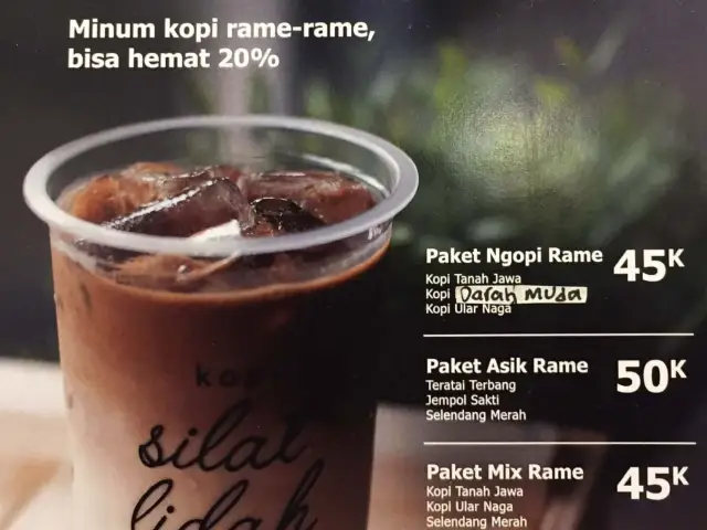 Gambar Makanan Kopi Silat Lidah 3