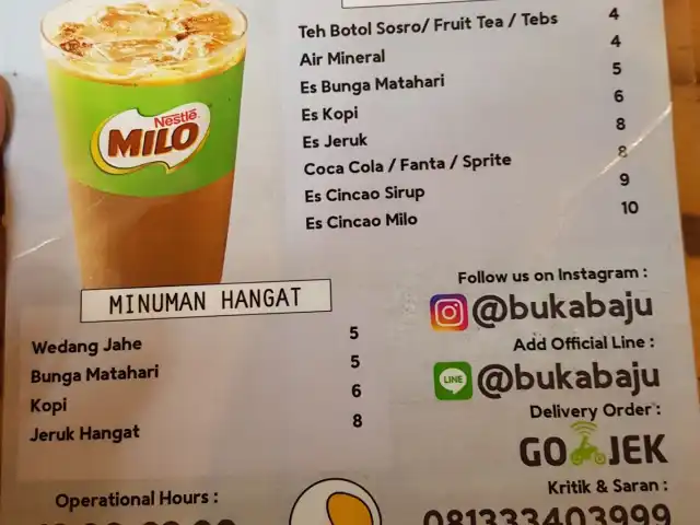 Gambar Makanan BUKA BAJU (Gubuk Makan Bakso Keju) 5