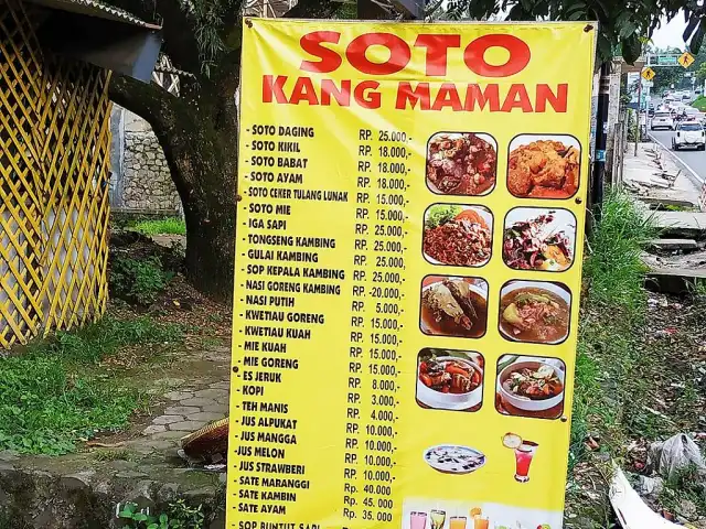 Gambar Makanan Soto dan Sop Kepala kambing Kang maman 13