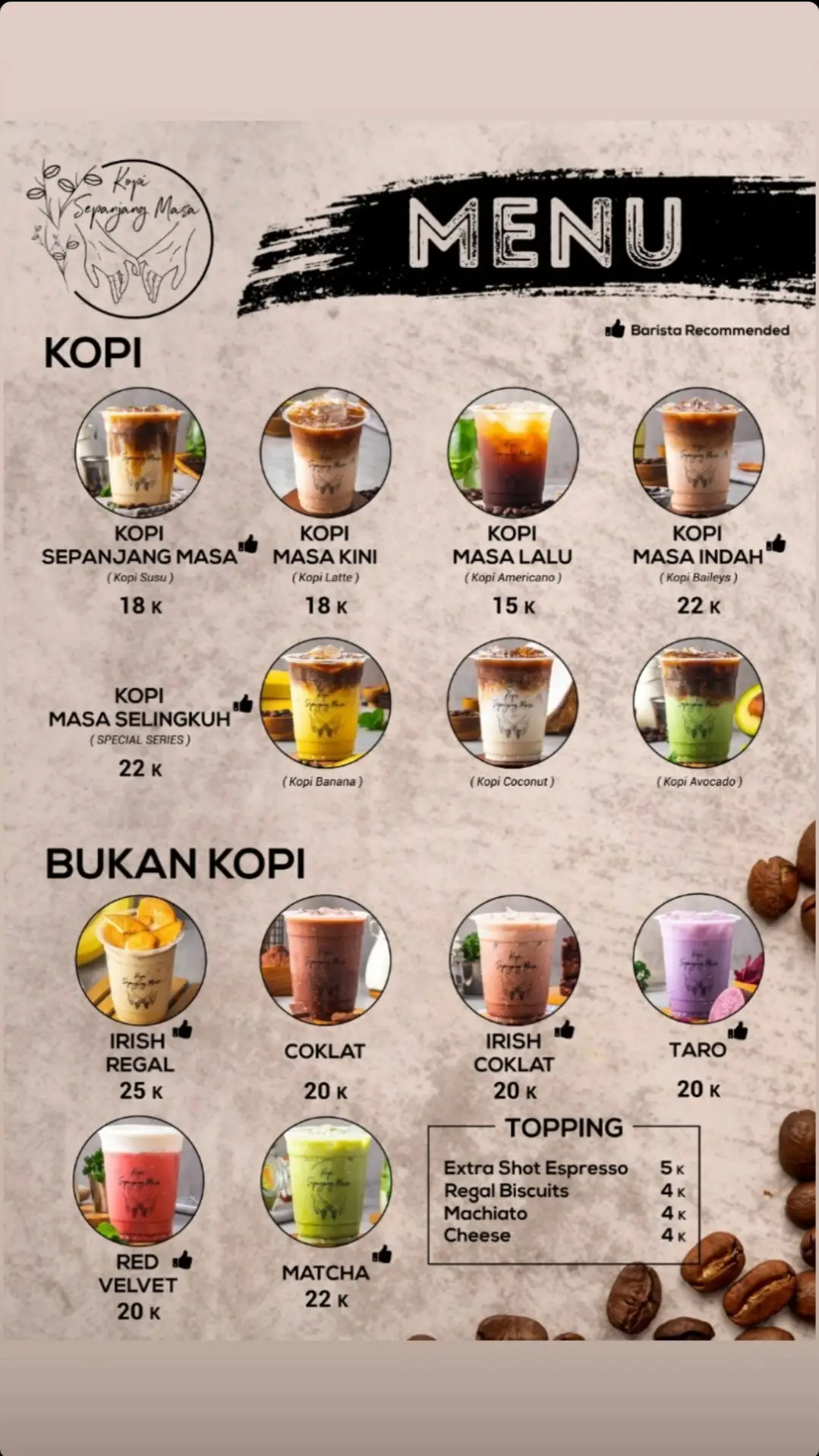 Kopi Sepanjang Masa - Shakti Hotel Jakarta