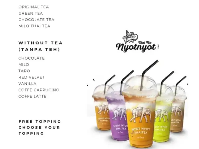 Gambar Makanan Nyot Nyot Thai Tea - Milkshake - Coffee 3