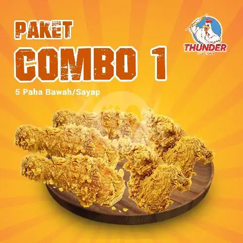 Gambar Makanan Thunder Fried Chicken, Pramuka 15