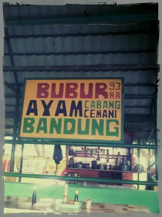 Gambar Makanan Bubur Ayam Khas Bandung "Wilujeng Sumping" 5