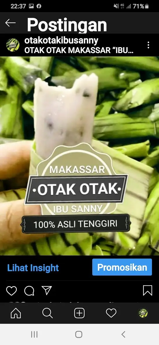 Gambar Makanan Otak Otak Makassar "Ibu Sanny" 5