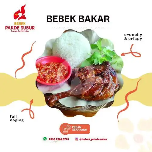 Gambar Makanan Bebek Goreng Pakde Subur 2