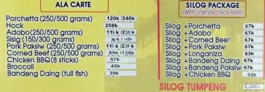 Gambar Makanan Silog+ 1