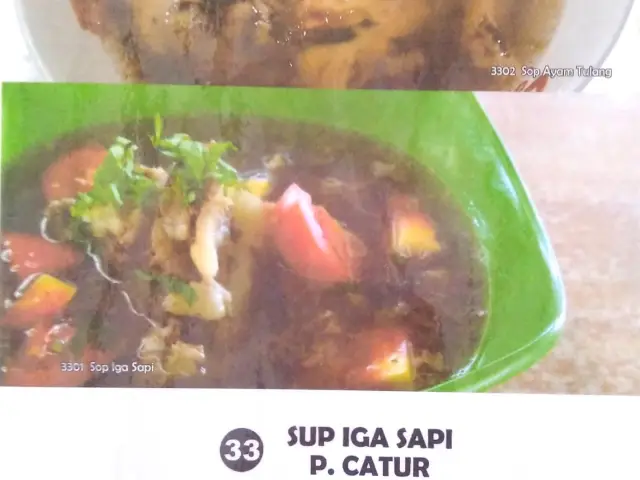 Gambar Makanan Sup Iga Sapi Pak Catur 1