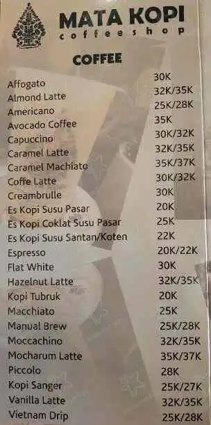 Mata Kopi Coffee Shop