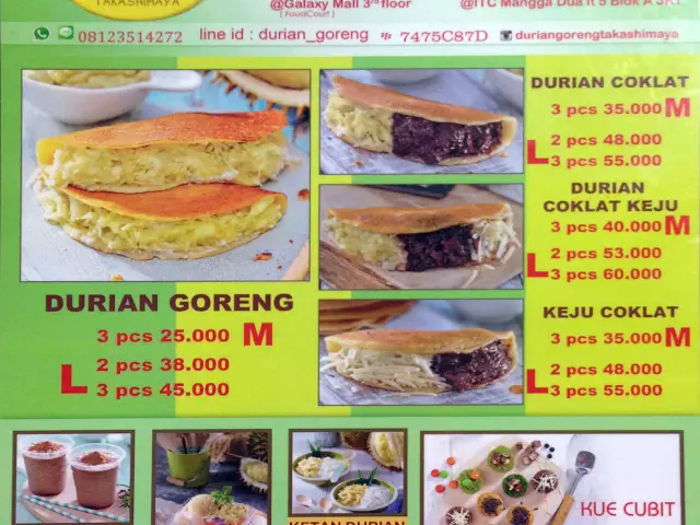 Gambar Makanan Durian Goreng 3