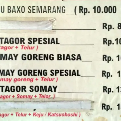Tahu Baxo Semarang