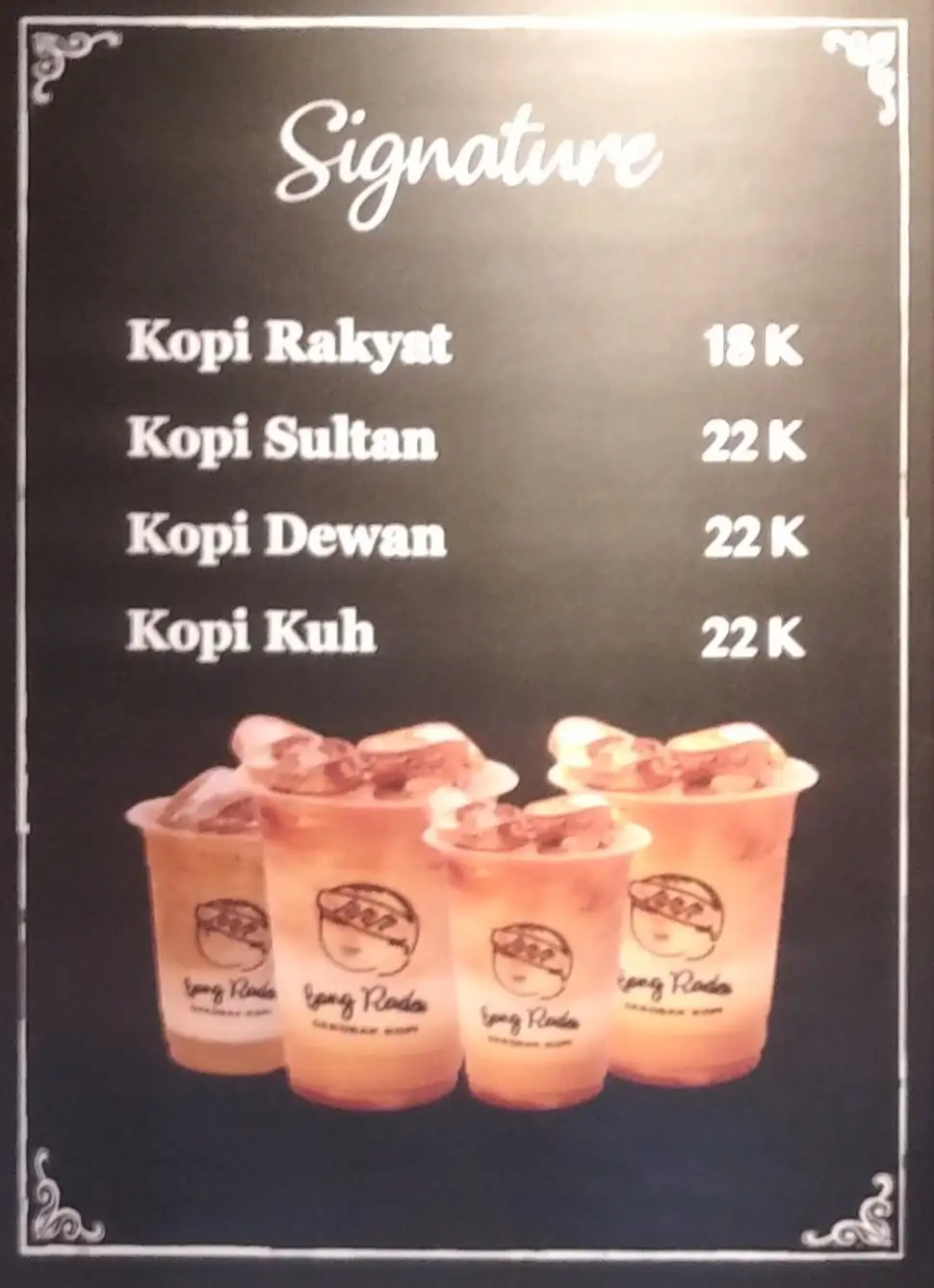 Bang Raden Gerobak Kopi