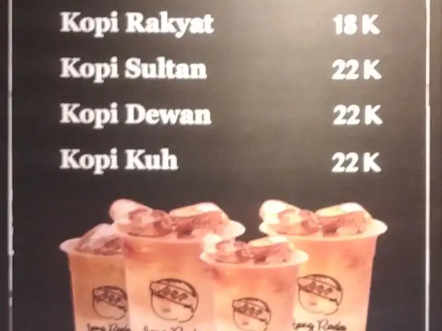 Bang Raden Gerobak Kopi