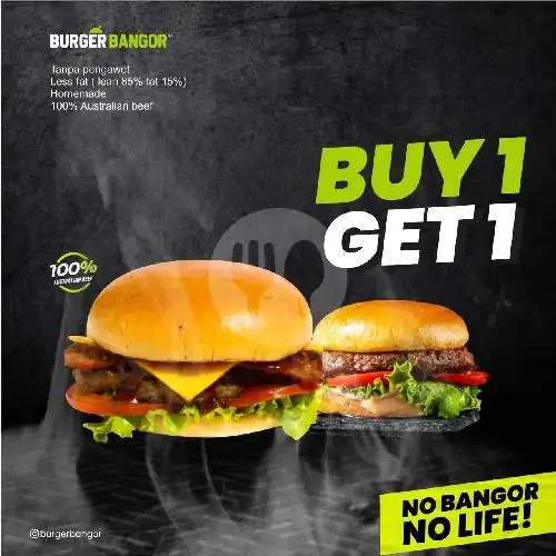 Gambar Makanan Burger Bangor Express, Malang 4