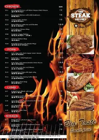 The Steak Factory at Ah Huat Kopitiam