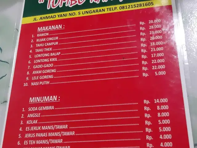 Gambar Makanan Rujak Cingur SBY "Tombo Kangen" Bu Yuli 4