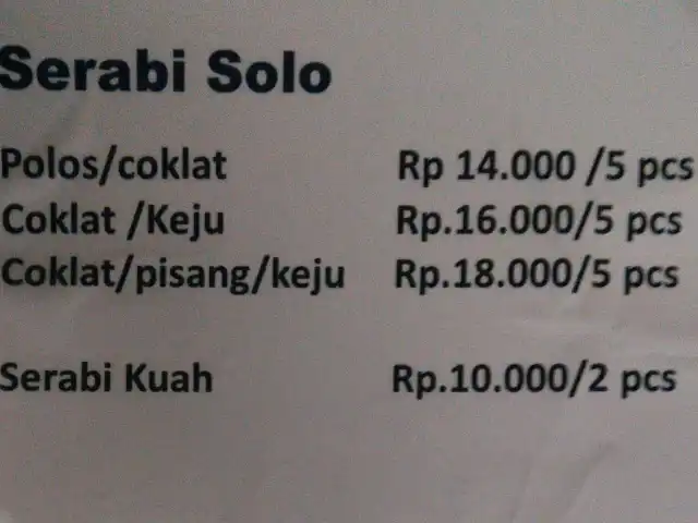 Gambar Makanan Serabi Kuah Serabi Solo 1