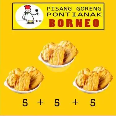 Gambar Makanan Pisang Goreng Pontianak Borneo, Cipete 7