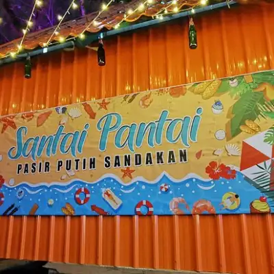 Santai Pantai Pasir Putih Sandakan