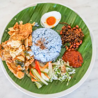 NASI KERABU MOK SUE TIE @ BALOK