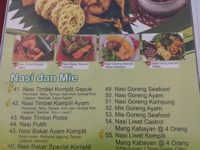 Gambar Makanan RM. Sunda Mang Kabayan Jababeka 2