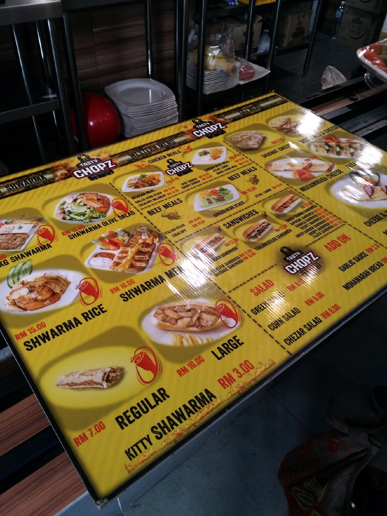 Tasty Chopz Kebab & Sandwiches, BBQ, Kuala Lumpur YummyAdvisor