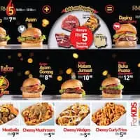 Burger Bakar Abang Burn - AA Sport Cafe Food Photo 1