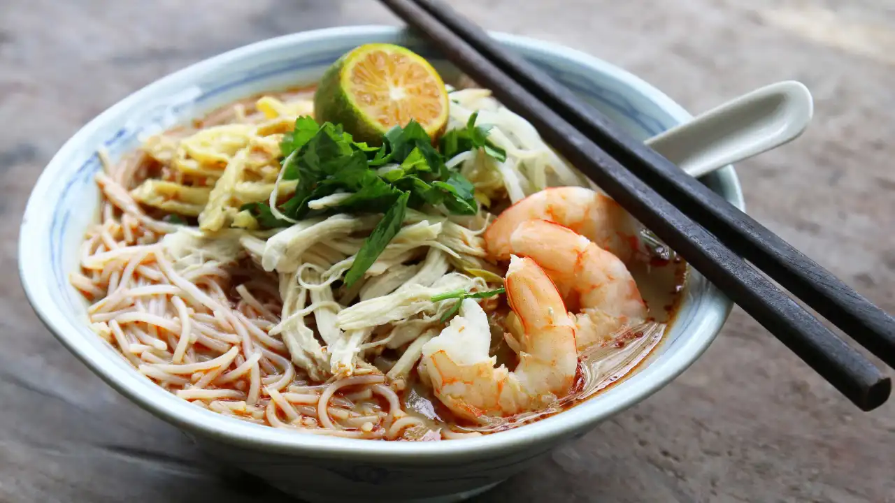 Laksa Sarawak & Bubur @ Grandpa Food Court