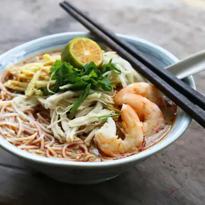 Laksa Sarawak & Bubur @ Grandpa Food Court