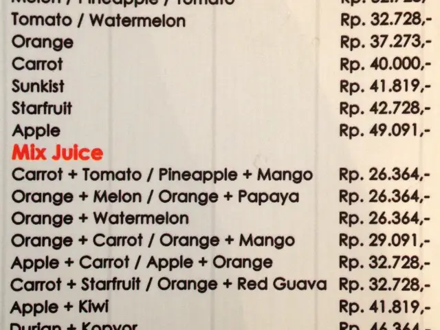 Gambar Makanan MM Juice 5