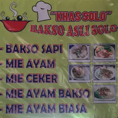 Khas Solo Bakso Asli Solo